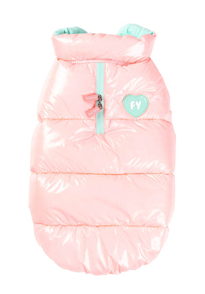 Amor Puffer Jacket - Bubblegum Pink