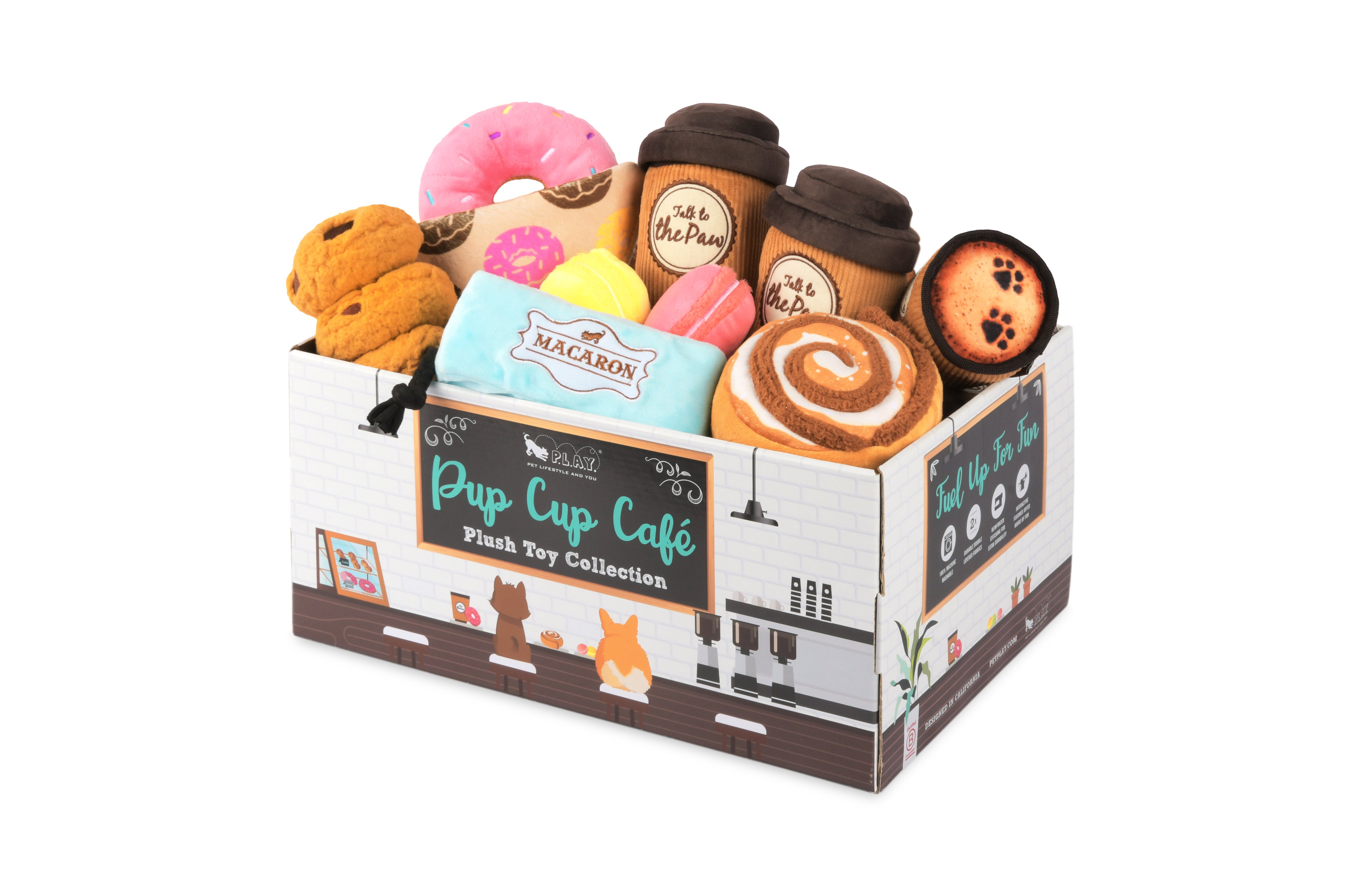 Pup Cup Cafe Collection 5 x 3 Toys In POS Box