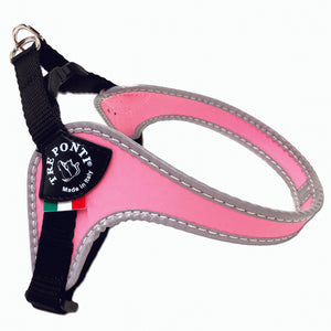 Easy Fit Classic Pink Harness with Adjustable Girth